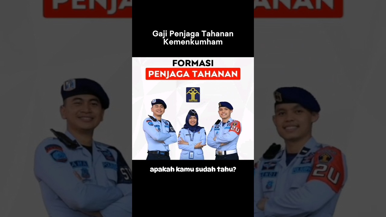 Gaji Penjaga Tahanan Kemenkumham