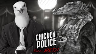 Тайна Мадам Крокодил ★ Chicken Police - Paint It Red! Прохождение Игры #5