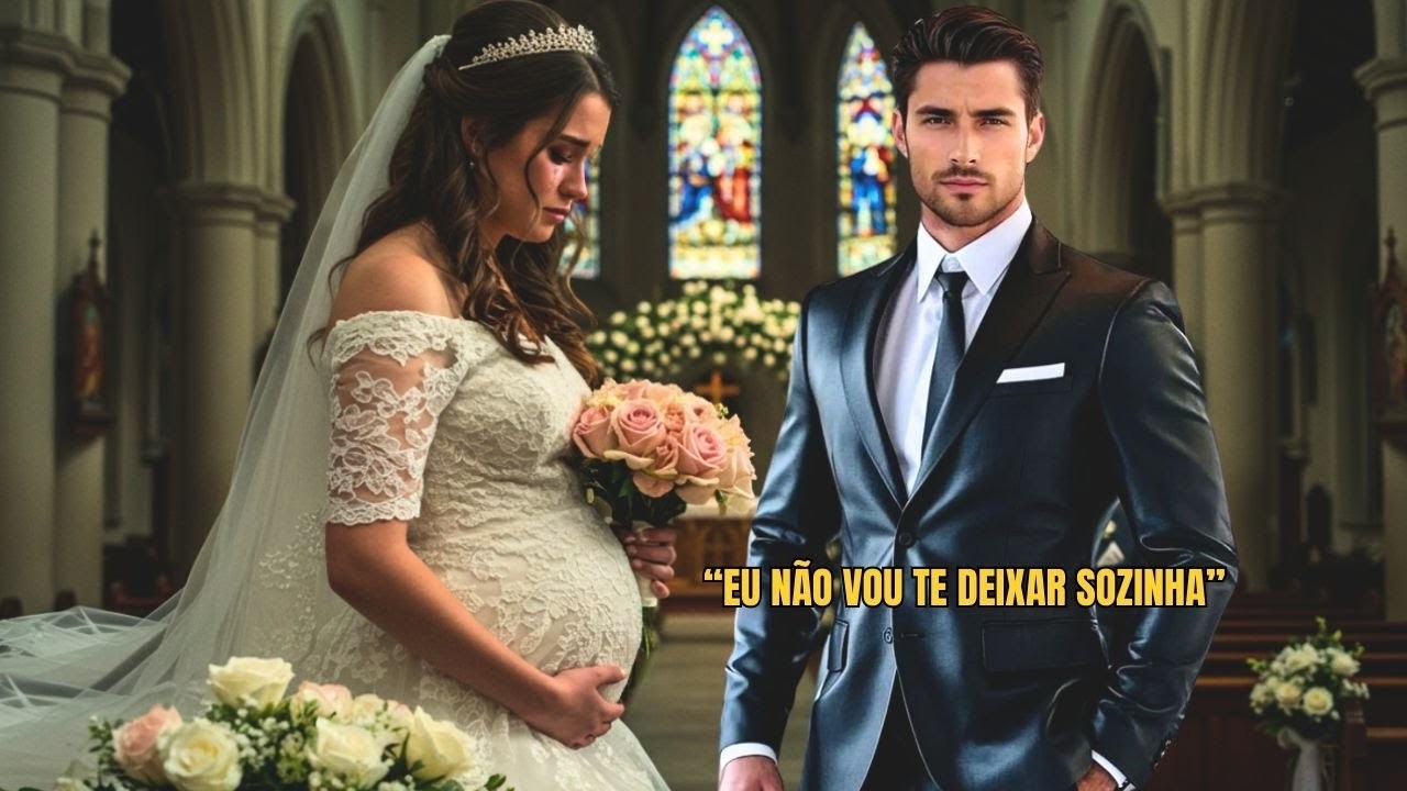 ABANDONADA NO ALTAR GRÁVIDA, ELA DESMAIA NA RUA E ACORDA NO SOFÁ DO DONO DA IGREJA!