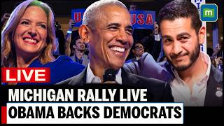 🔴Barack Obama Campaigns in Michigan LIVE: Rally for Abdul El-Sayed & Jocelyn Benson | Midterms 2026