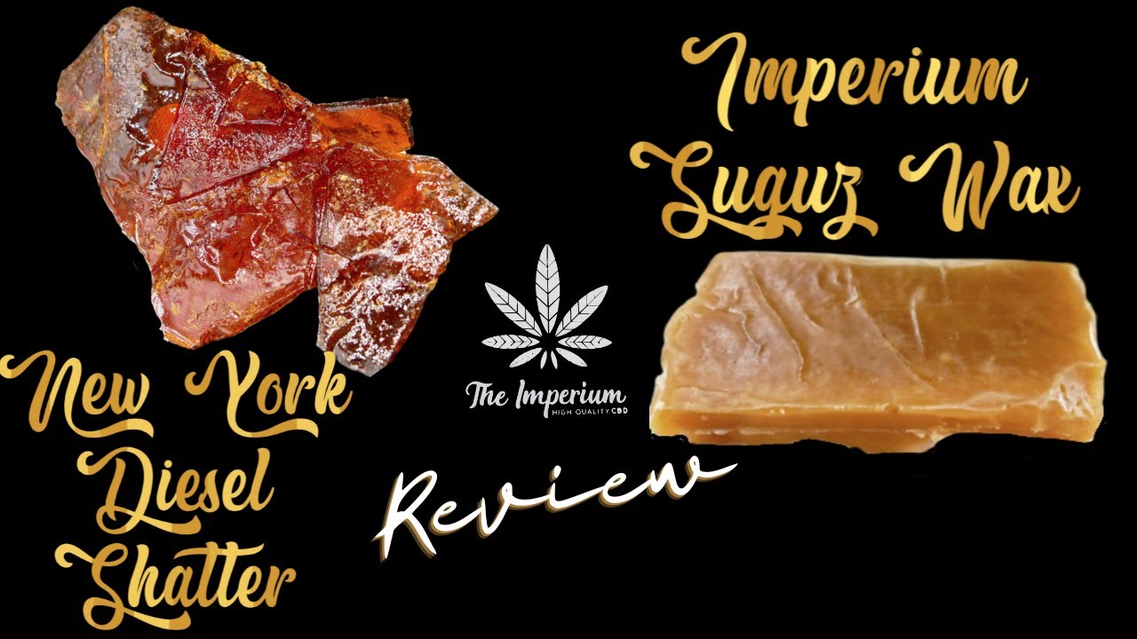 WAX & SHATTER de THE IMPERIUM CBD -  Extracción Cáñamo Review - Green Station CBD