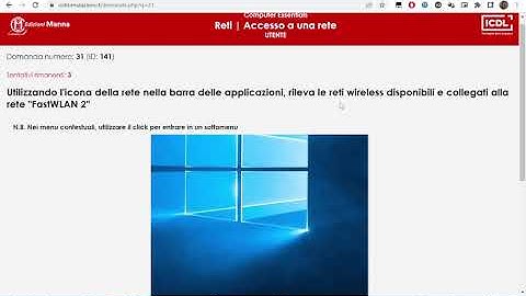 Simulazione ICDL / nuova ECDL - Modulo Computer Essentials n°5