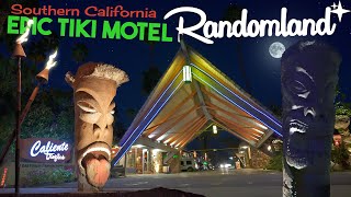 Epic Tiki Motel in Southern California! Full tour and stay at Caliente Tropics Resort