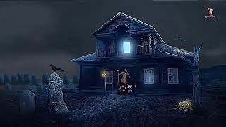 Halloween Spooky Ambience - Scary Sounds with Music - Haunted Graveyard - ASMR screenshot 5