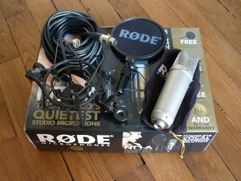 Unboxing RODE NT1-A Condensor Microphone + Mic Comparison Test!