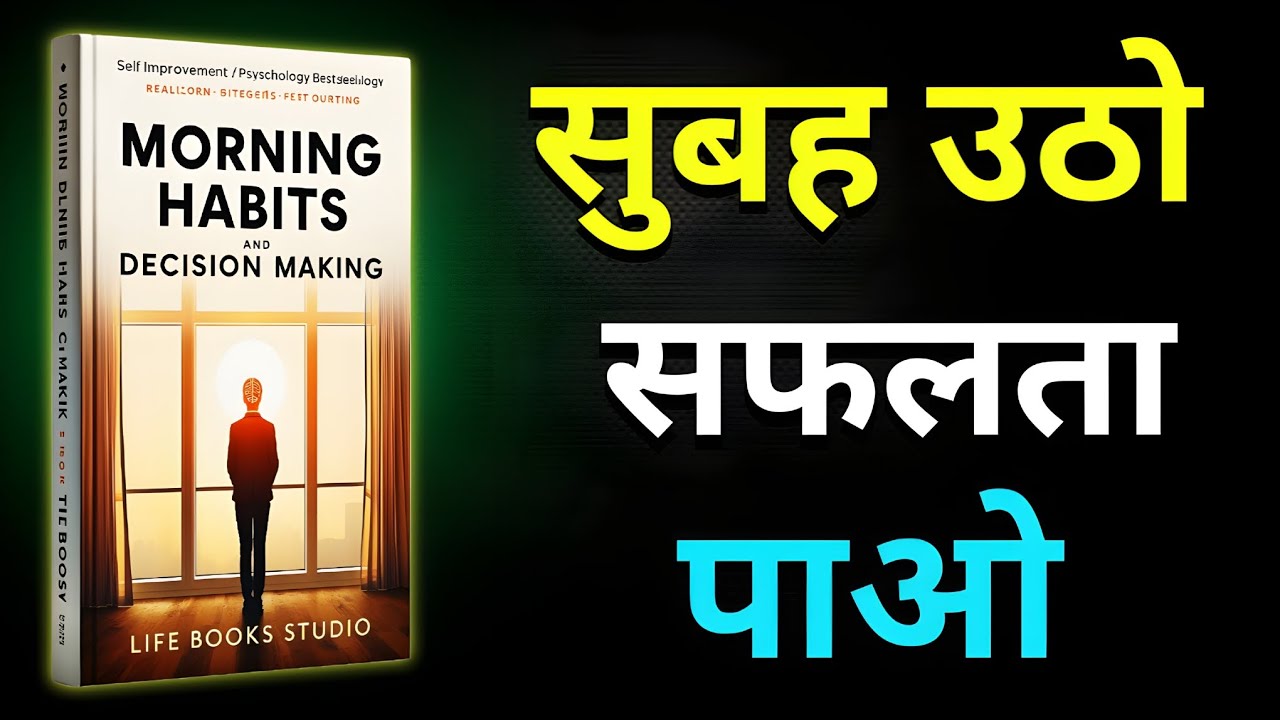 Morning Habits Affect Brain Decisions ! Hindi Audiobook Summary 