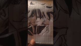 gojo art editing video #editing #short