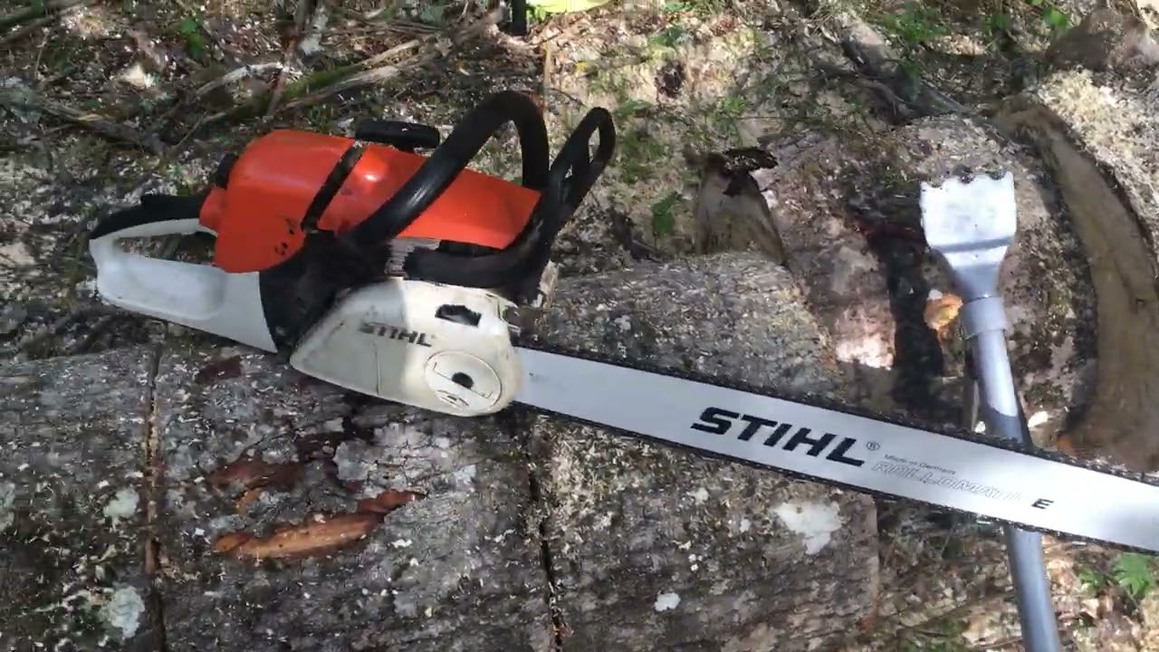 Stihl MS 280 C, 25" bar/63 cm YouTube
