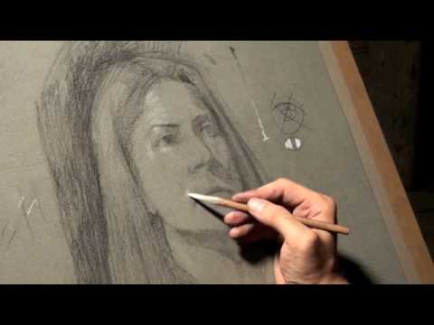 Charcoal Drawing Basics : Art Supplies for Charcoal Drawing 