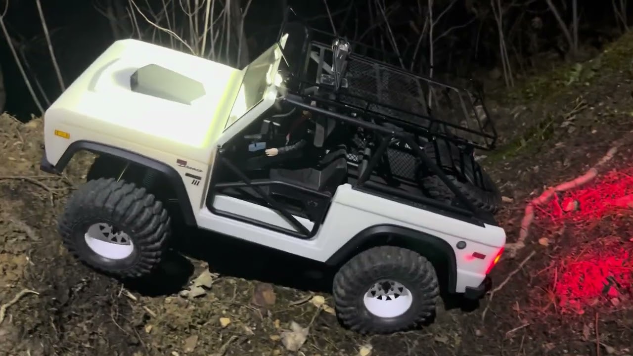 RC Bronco on a Michael knight adventure ride 