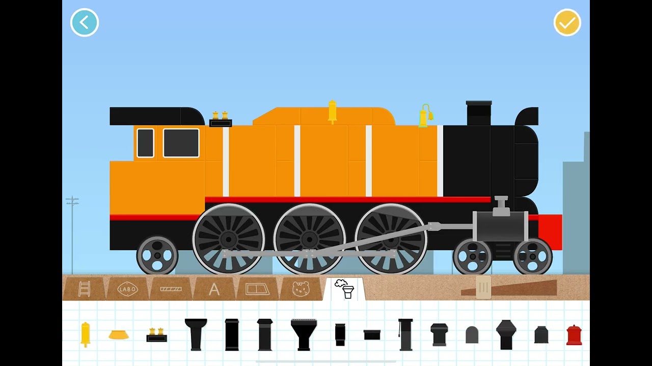 Transconian Government Railways class 7600 in Labo brick train