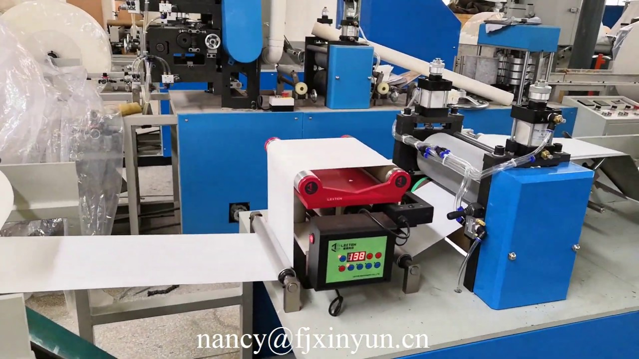 Automatic Lower folding napkin tissue paper machine price YouTube