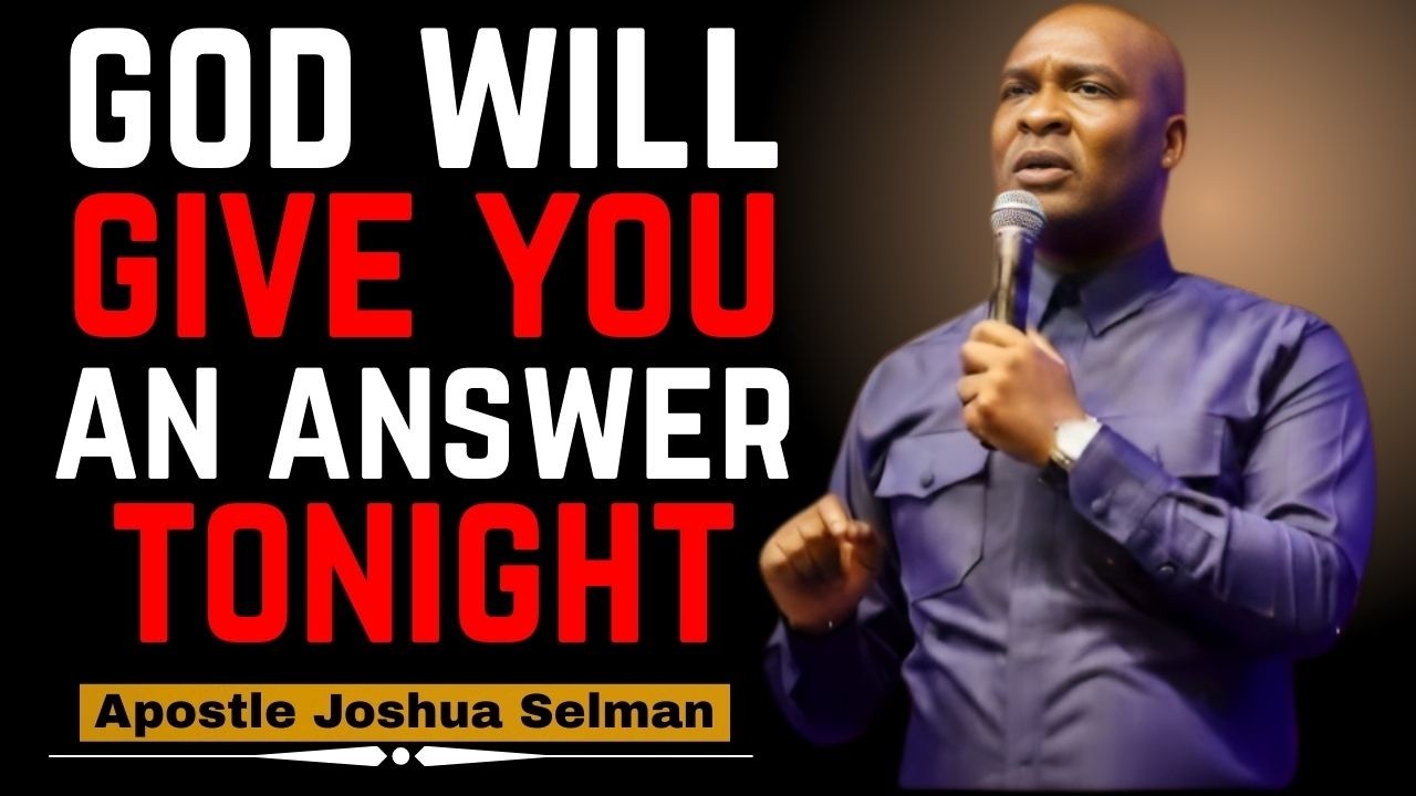 LISTEN TO THIS PRAYER TONIGHT — GOD WILL VISIT YOU IN YOUR SLEEP! 🙏 | Joshua Selman