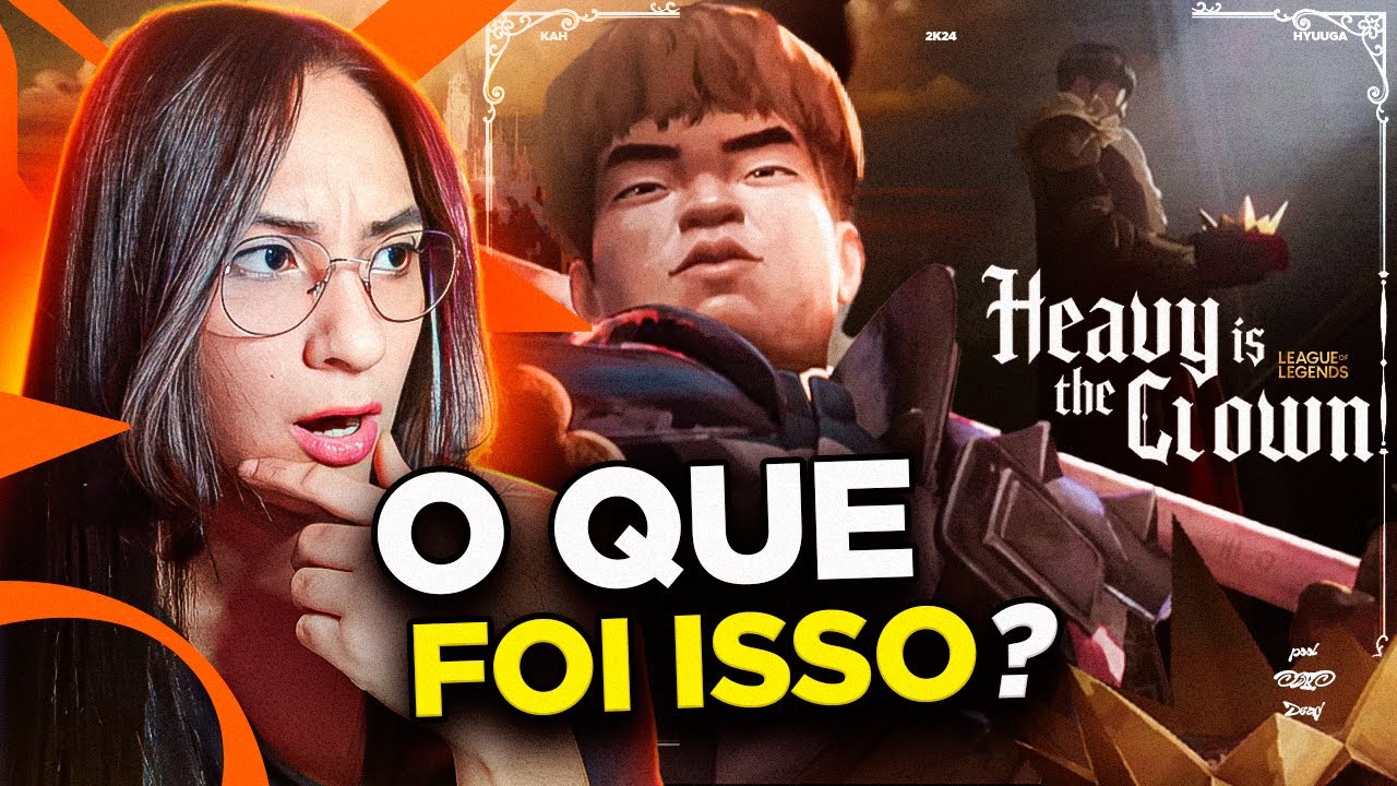 Heavy Is The Crown ft. Linkin Park | Tema do Mundial 2024 de League of Legends - REACT