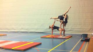 Acrogym Oefening Ellen Vivian En Roselie