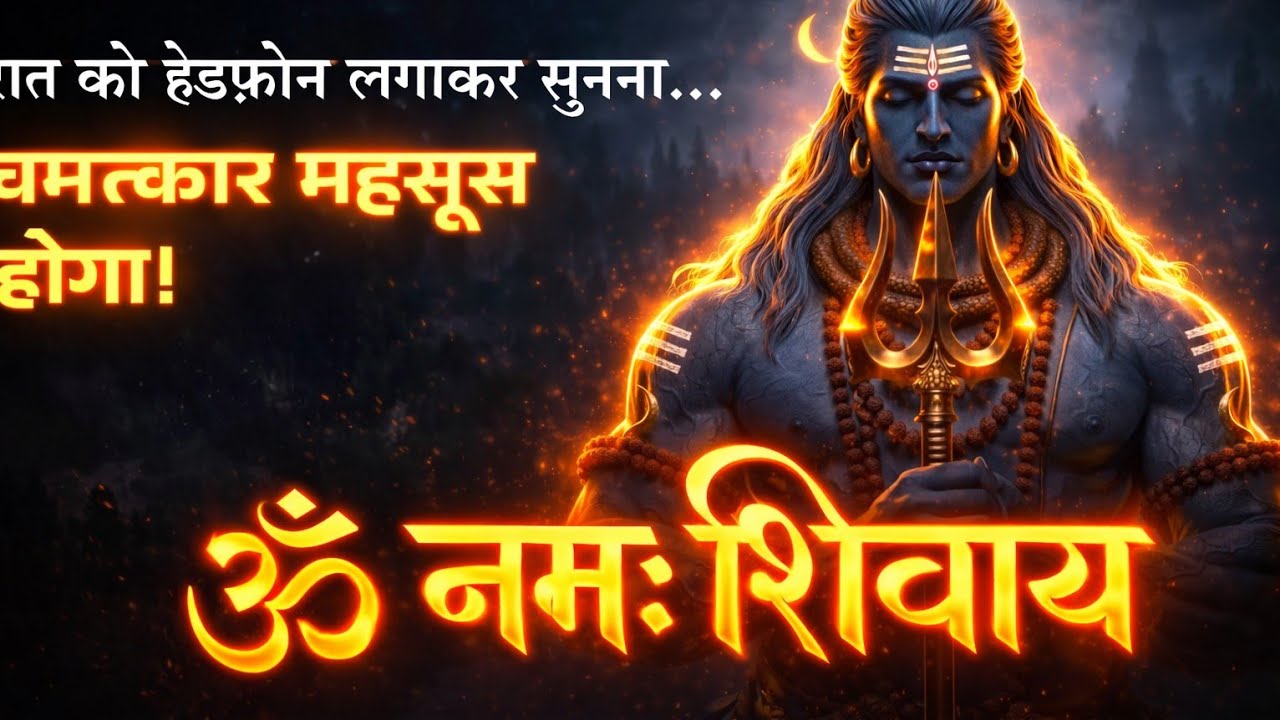 🕉️ ॐ नमः शिवाय Lofi Dhun 🎧 | Peaceful Mahadev Meditation | Har Har Mahadev