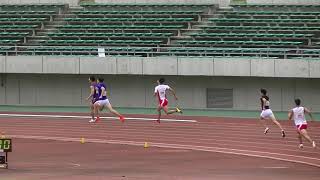 20211017日本GP陸上山口大会(田島記念) GP男子400mHタイムレース決勝第4組