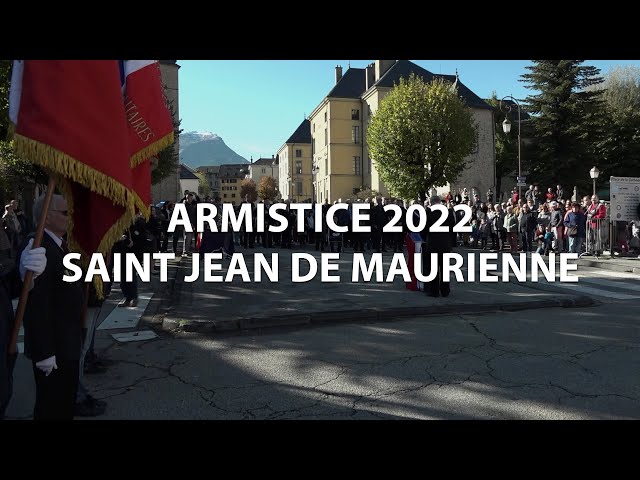 Cérémonie de l'armistice 2022 - Saint Jean de Maurienne