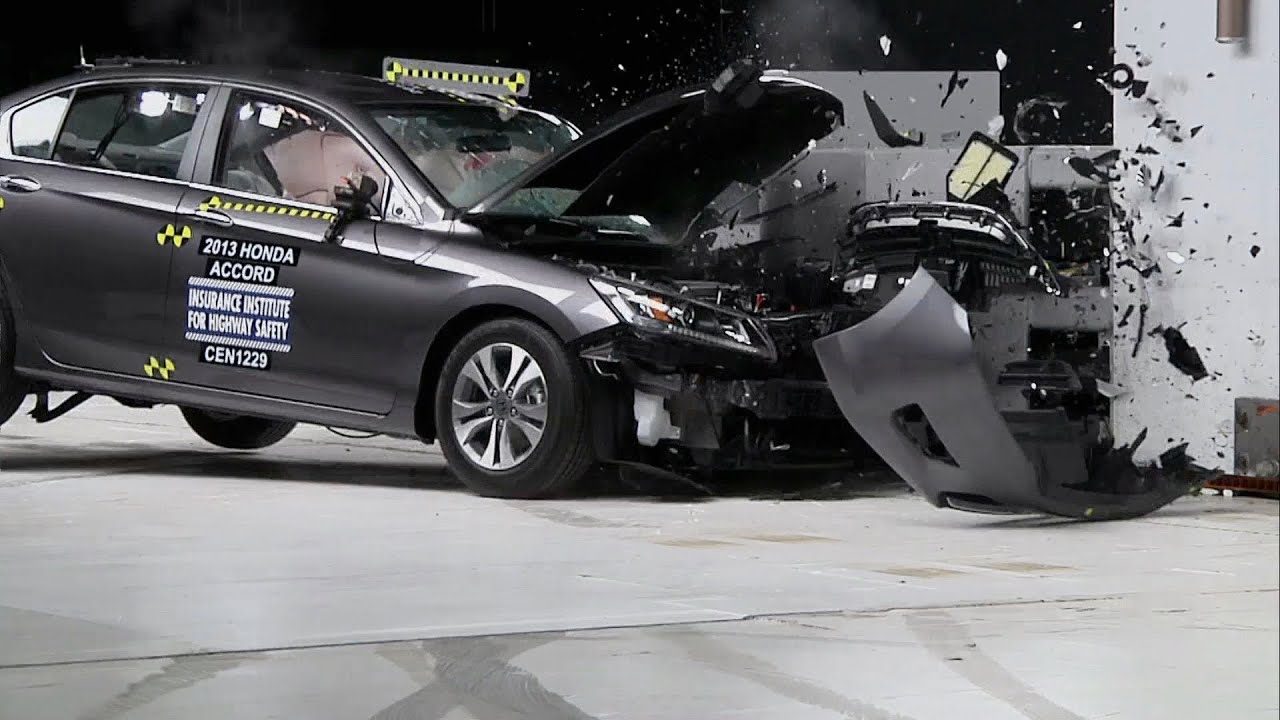 2013 Honda Accord CRASH TEST YouTube