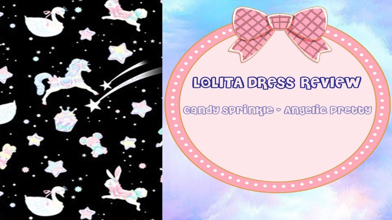 Lolita Dress Review | Candy Sprinkle by Angelic Pretty - YouTube