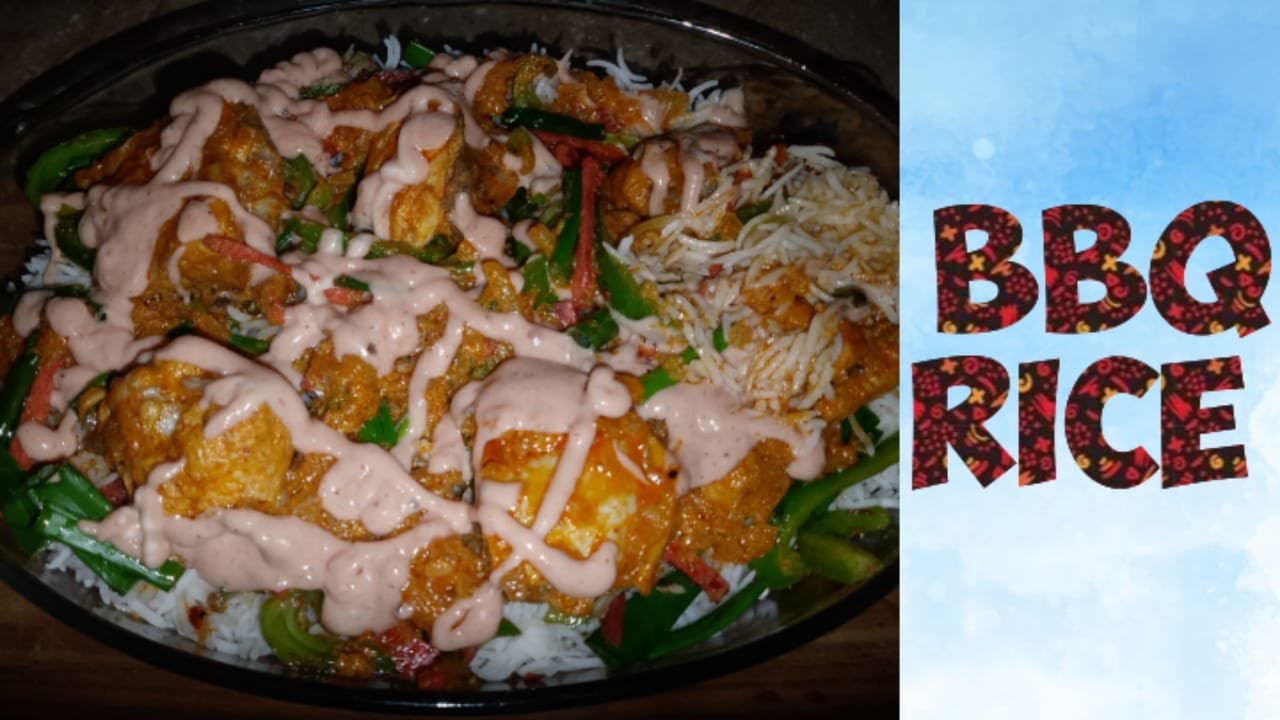 🔥 BBQ Rice Recipe – Smoky, Flavorful & Easy One-Pot Meal!