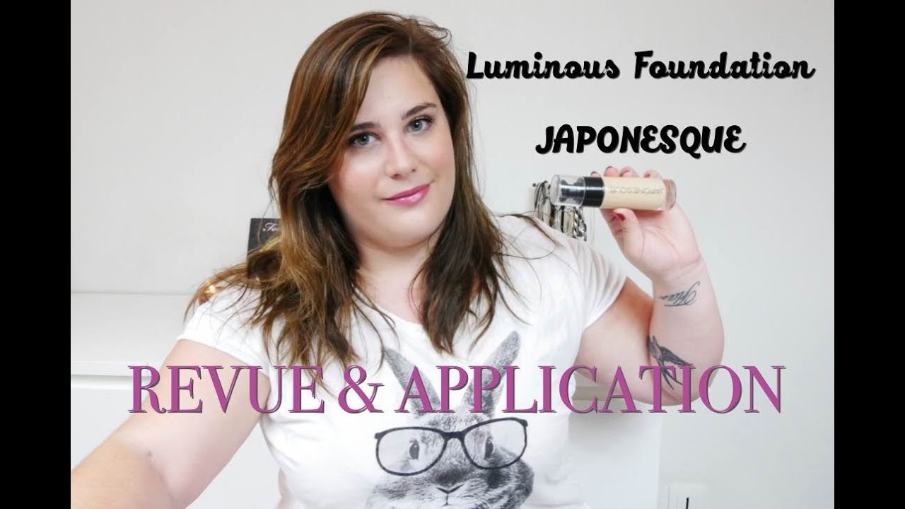 REVUE & APPLICATION JAPONESQUE LUMINOUS FOUNDATION l BEAUTYBYLOU