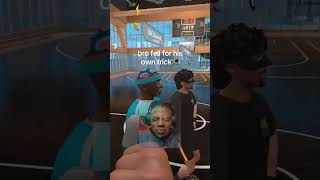 Bro fell for his own trick #gymclassvr #viral @gymclassvr