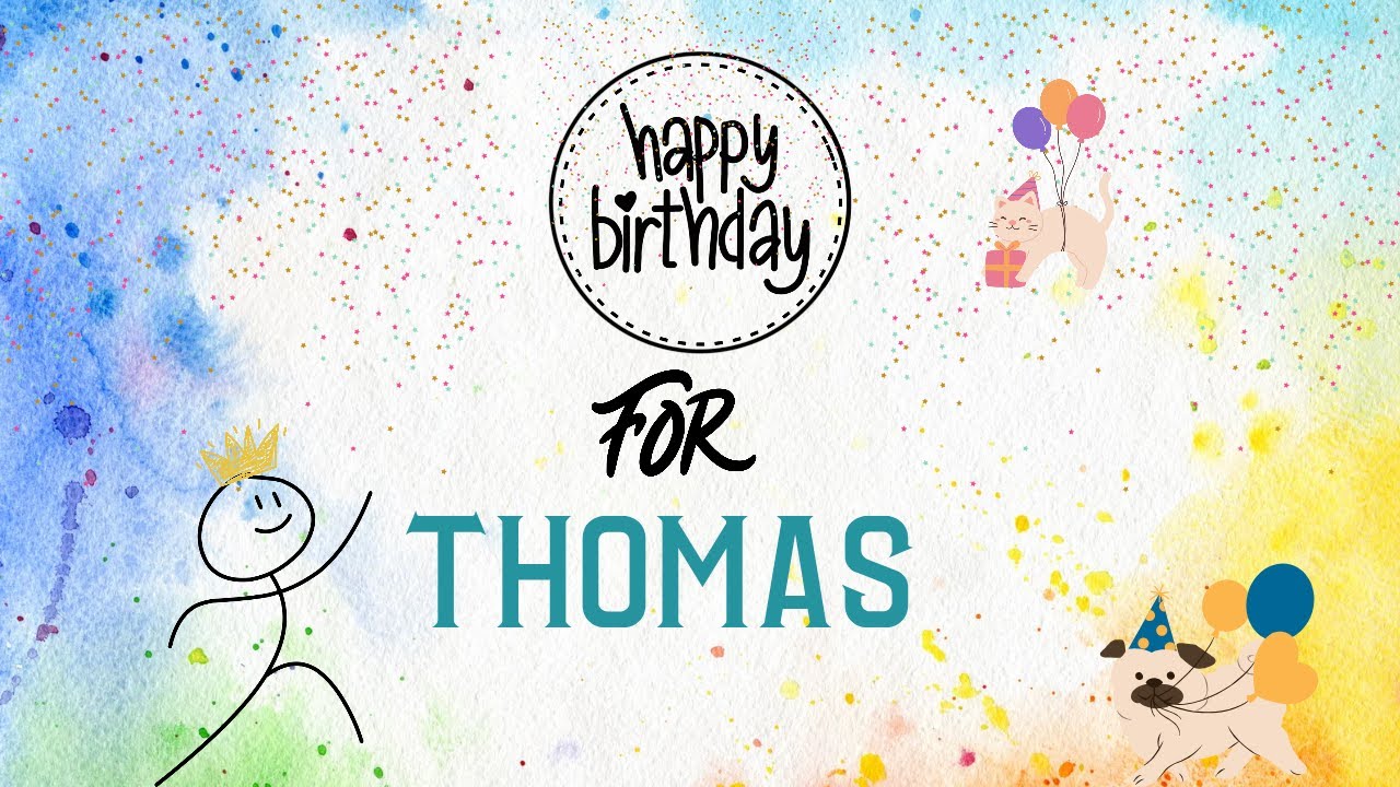 Happy Birthday Song for Thomas – Personalized & Fun! 🎂🥳