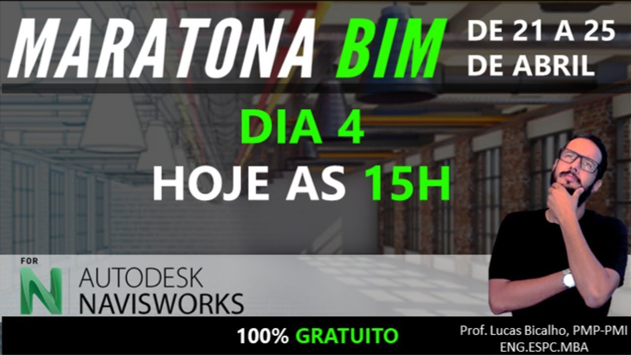 Navisworks Maratona BIM - Planejamento 4D - BIM 4D - YouTube