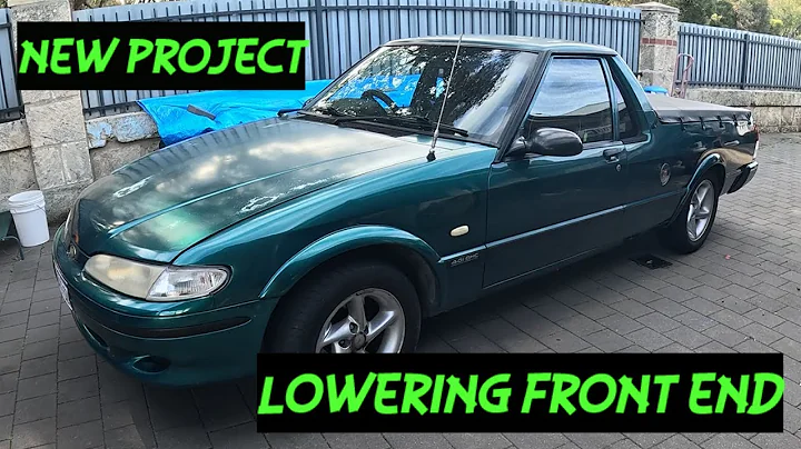 1998 Ford XH Falcon | Replacing the front suspension