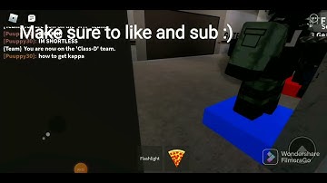 How to get the MTF Eta-11 in Scp Monster Roleplay