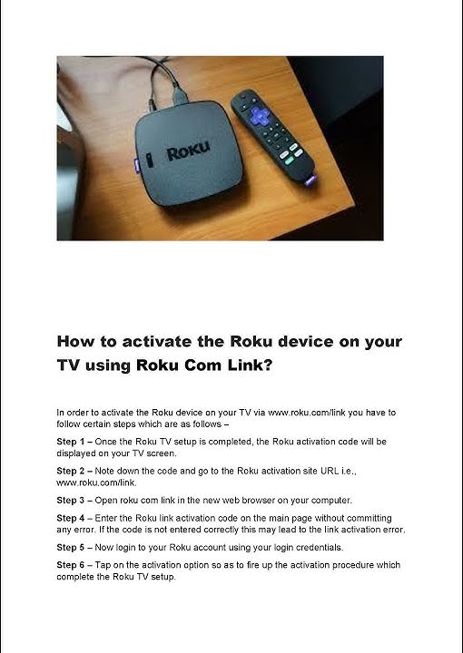 how-to-link-roku-tv-using-roku-com-link-enter-code-youtube
