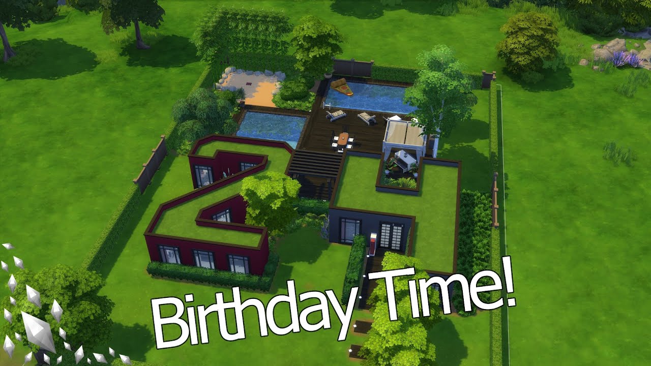 🎁 24th Birthday House! 🎁// House Build // Sims 4