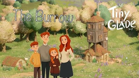 Tiny Glade: The Burrow build Timelapse