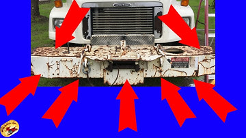 FASTEST WAY TO REMOVE LOOSE RUST & PAINT ......Boomzilla Video Series #5
