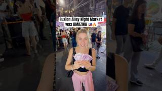 Fusion Alley Market was interesting… 🇵🇭🔥 #travel #explore #philippines #manila #nightmarket