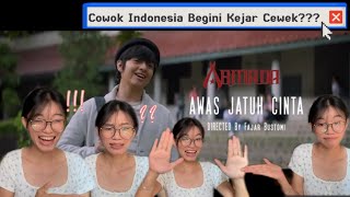 ANEH? Cewek Tiongkok React Awas Jatuh Cinta-Armada (Official Music Video)