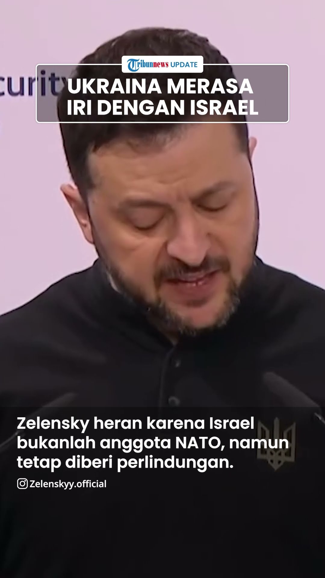 Merasa Diperlakukan Tak Adil, Zelensky Minta Eropa Lindungi Ukraina Sama Seperti Israel