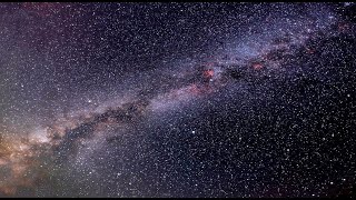 Красота звёздно-галактического неба в режиме таймлапс
