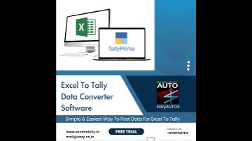 Excel Import to Tally Prime Accounting Software | FREE DOWNLOAD TRIAL VERSION