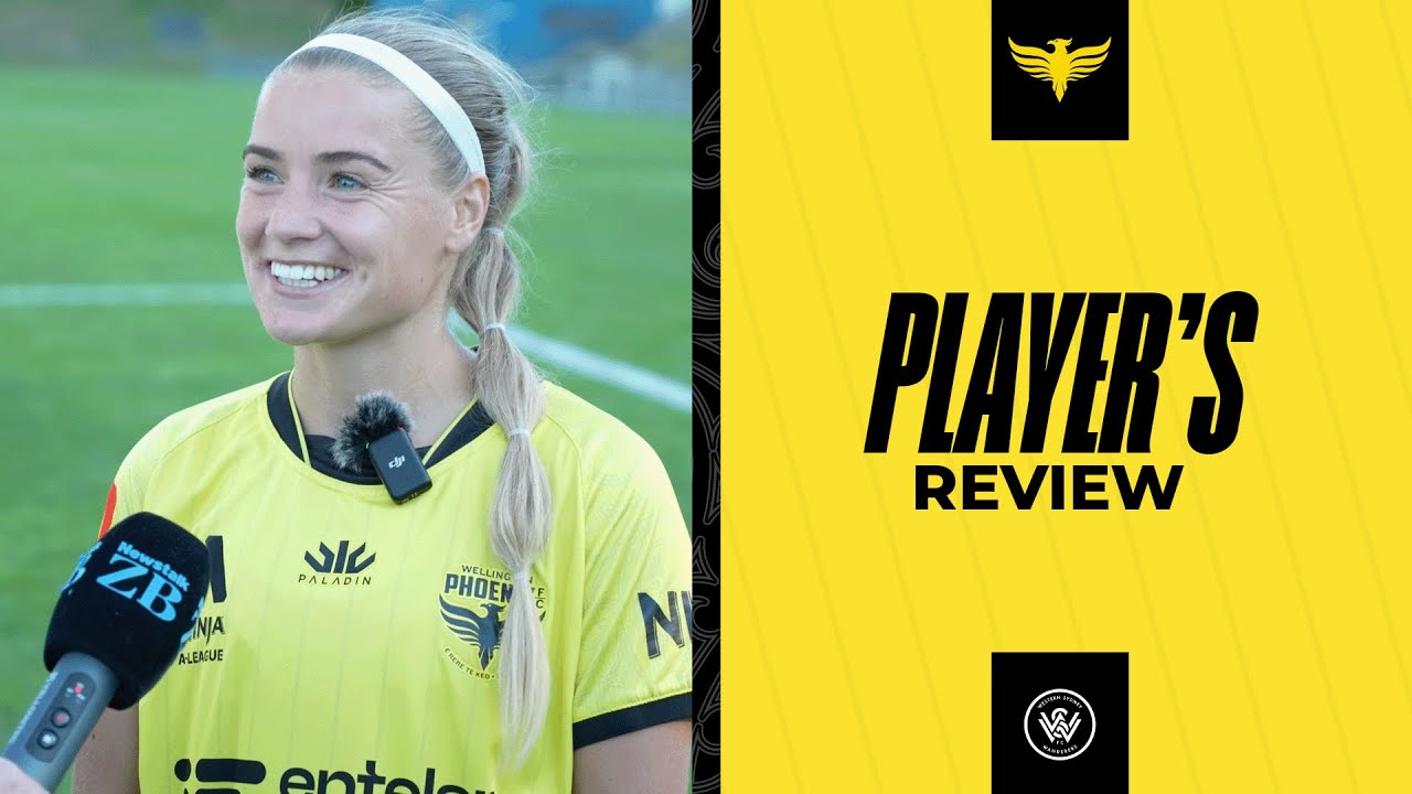 PostMatch Interview Olivia Fergusson (Wellington Phoenix v Western
