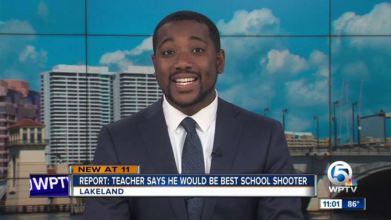 vero beach weather Florida teacher told students if he were a school shooter, he'd have a 1,000-person body count