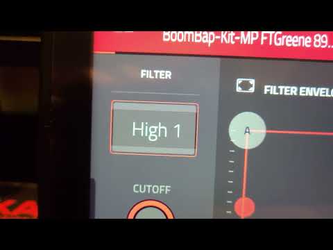 MPC Software 2.11.5 Filter Label Bug