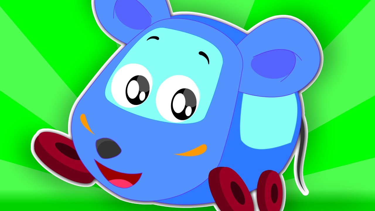 Hickory Dickory Dock Nursery Rhyme | Cars Rhymes & Kids Songs for Children