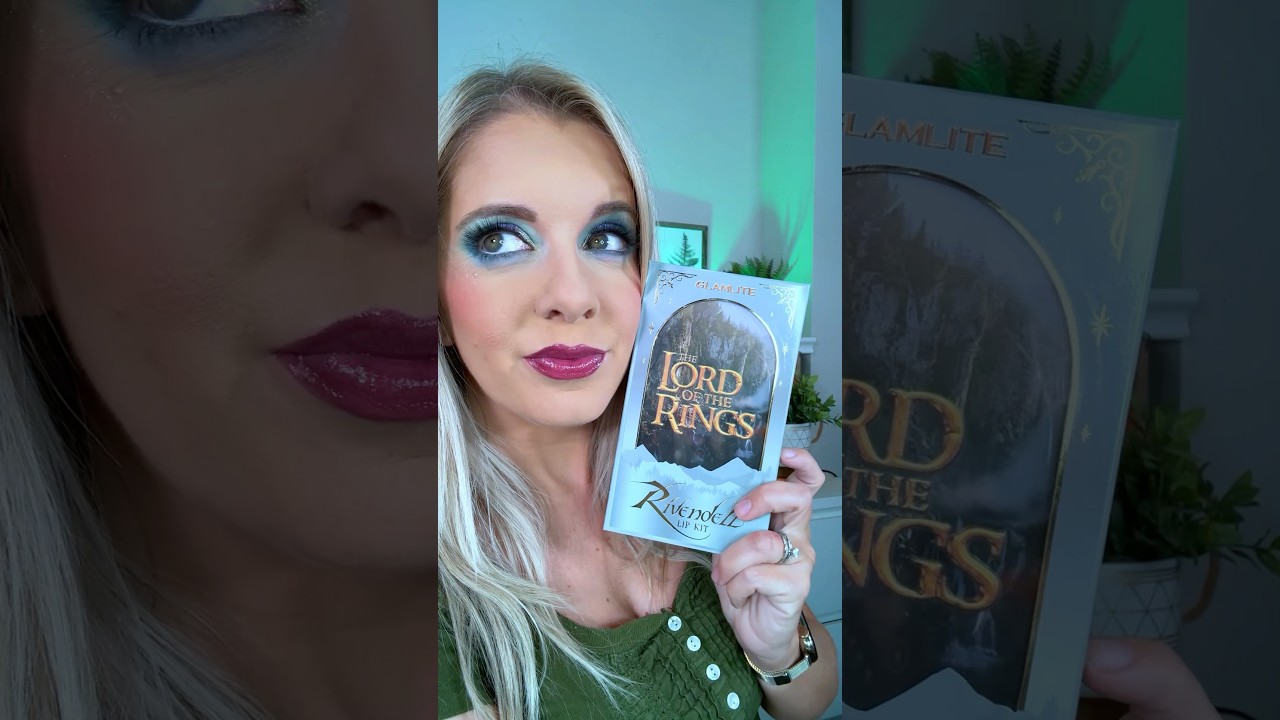 NEW! Glamlite X Lord Of The Rings Rivendell Lip Kit! Which one’s your fave?? 