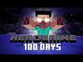 I Survived 100 Days In HARDCORE Minecraft.. With * HEROBRINE *! Minecraft Herobrine Mod 2021