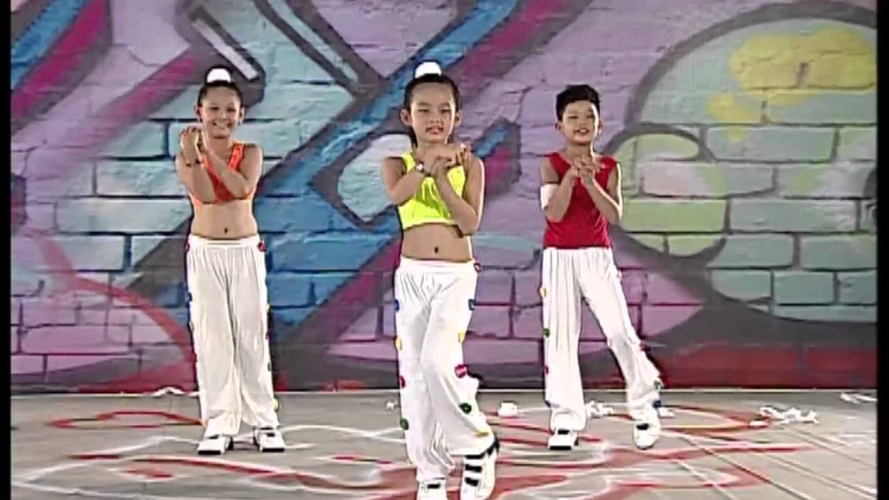 Dạy nhảy cho bé - CÙNG NHẢY HIPHOP - YouTube