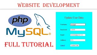 PHP & MySQL Full Tutorial Part 21(Sample Update Data to DB) | រៀន PHP & MySQL ជាភាសាខ្មែរ