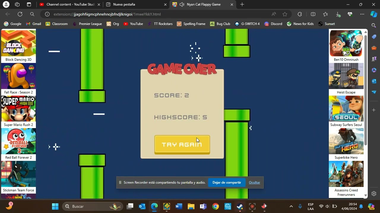 Flappy Bird Nyan Cat nuevo juego!