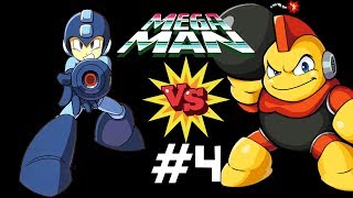 Mega Man VS Bomb Man. Прохождение (NES, Dendy)